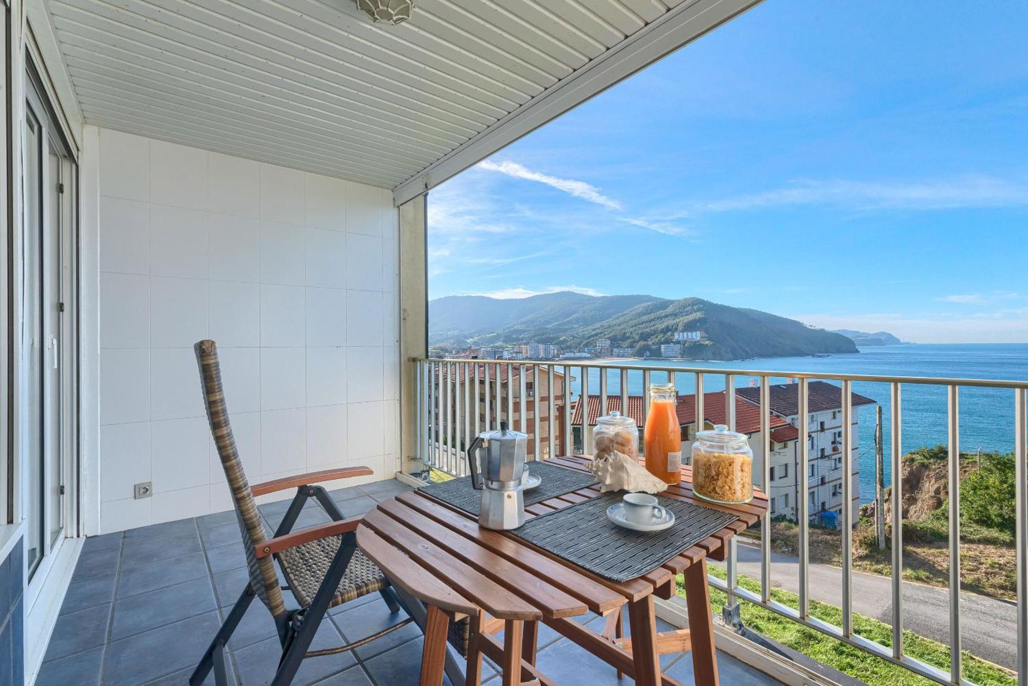 Vistas 180º, Al Mar, Puesta De Sol, Free Wifi-Parking Apartment Bakio Exterior photo